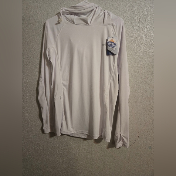 IUGA SPF Shirt Women Sun Protection Clothing UPF 50+ Hoodie with Face Cover LG - Picture 4 of 7